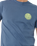 The Rip Curl Mens Wettie Icon T-Shirt in Light Navy