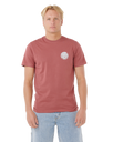 The Rip Curl Mens Wettie Icon T-Shirt in Applebutter