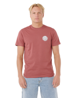 The Rip Curl Mens Wettie Icon T-Shirt in Applebutter