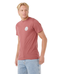 The Rip Curl Mens Wettie Icon T-Shirt in Applebutter