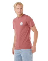 The Rip Curl Mens Wettie Icon T-Shirt in Applebutter