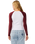 Island Dreams Raglan Long Sleeve T-Shirt in White
