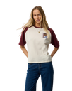 The Rip Curl Womens Surf The World Oversize T-Shirt in Bone
