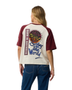 The Rip Curl Womens Surf The World Oversize T-Shirt in Bone