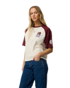 The Rip Curl Womens Surf The World Oversize T-Shirt in Bone