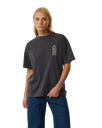 Search Series Oversized T-Shirt in Washed Black