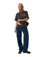 Search Series Oversized T-Shirt in Washed Black