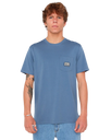 Sportline Badge T-Shirt in Bluefin