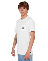 Sportline Badge T-Shirt in Bone