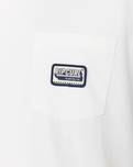 Sportline Badge T-Shirt in Bone
