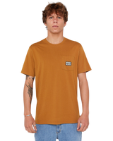 Sportline Badge T-Shirt in Bronze