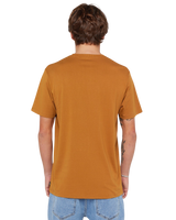 Sportline Badge T-Shirt in Bronze