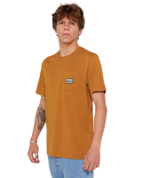 Sportline Badge T-Shirt in Bronze