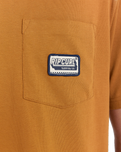 Sportline Badge T-Shirt in Bronze
