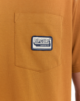 Sportline Badge T-Shirt in Bronze