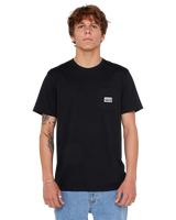 The Rip Curl Mens Sportline Badge T-Shirt in Black