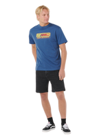 Surf Revival Station T‑Shirt in Light Navy