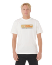 The Rip Curl Mens Surf Revival Station T-Shirt in Bone