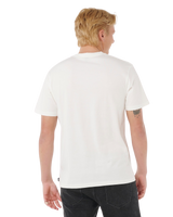 The Rip Curl Mens Surf Revival Station T-Shirt in Bone