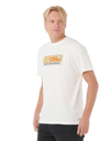 The Rip Curl Mens Surf Revival Station T-Shirt in Bone