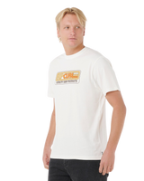 The Rip Curl Mens Surf Revival Station T-Shirt in Bone