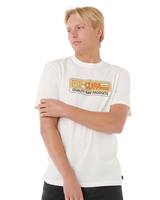The Rip Curl Mens Surf Revival Station T-Shirt in Bone