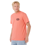 Raw Energy DE Oval T-Shirt in Rose Sky