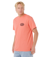 Raw Energy DE Oval T-Shirt in Rose Sky