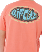 Raw Energy DE Oval T-Shirt in Rose Sky