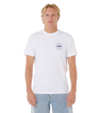 The Rip Curl Mens Staple T-Shirt in White