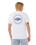 The Rip Curl Mens Staple T-Shirt in White