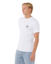 The Rip Curl Mens Staple T-Shirt in White