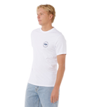 The Rip Curl Mens Staple T-Shirt in White