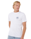 The Rip Curl Mens Staple T-Shirt in White