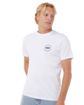 The Rip Curl Mens Staple T-Shirt in White