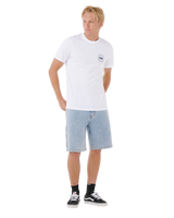 The Rip Curl Mens Staple T-Shirt in White