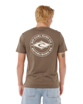 The Rip Curl Mens Staple T-Shirt in Rock