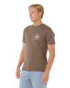 The Rip Curl Mens Staple T-Shirt in Rock