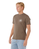 The Rip Curl Mens Staple T-Shirt in Rock