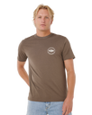 The Rip Curl Mens Staple T-Shirt in Rock