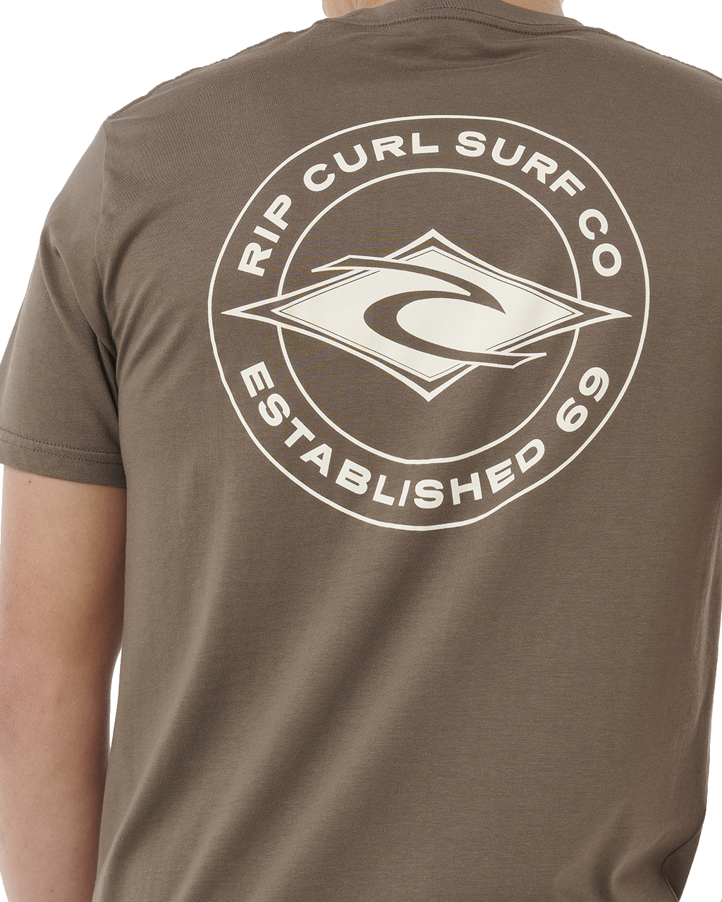 The Rip Curl Mens Staple T-Shirt in Rock