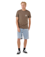 The Rip Curl Mens Staple T-Shirt in Rock