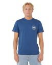 The Rip Curl Mens Staple T-Shirt in Light Navy
