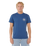 The Rip Curl Mens Staple T-Shirt in Light Navy