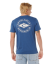 The Rip Curl Mens Staple T-Shirt in Light Navy