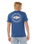 The Rip Curl Mens Staple T-Shirt in Light Navy
