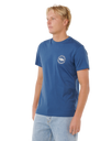 The Rip Curl Mens Staple T-Shirt in Light Navy