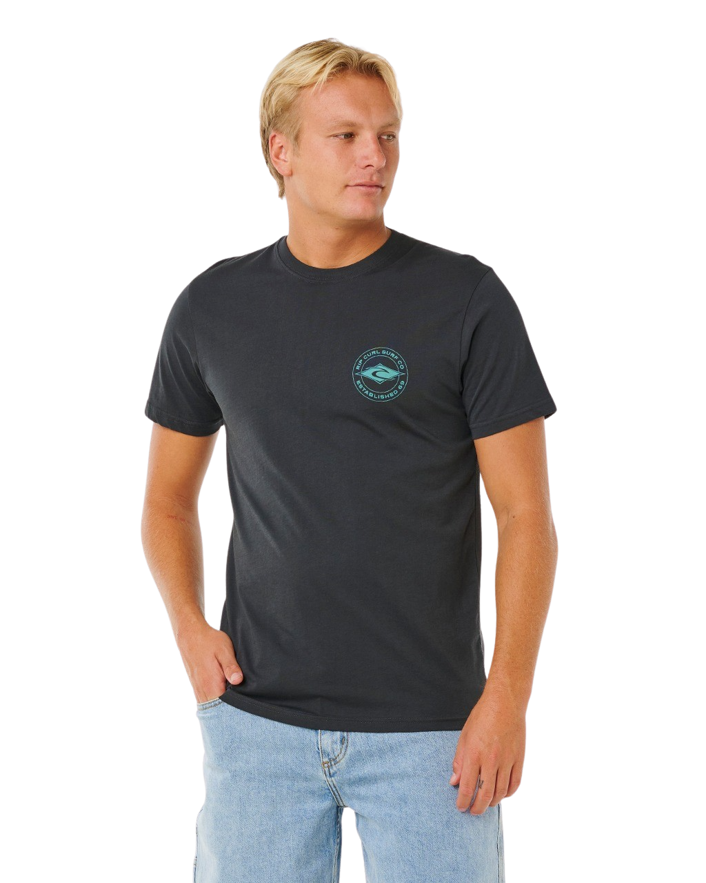 Staple T-Shirt in Washed Black