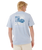Artist Of The Search Ty Williams Coastline T-Shirt in Spray Blue