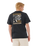 The Rip Curl Mens Artist Of The Search Ty Williams Coastline T-Shirt in Black